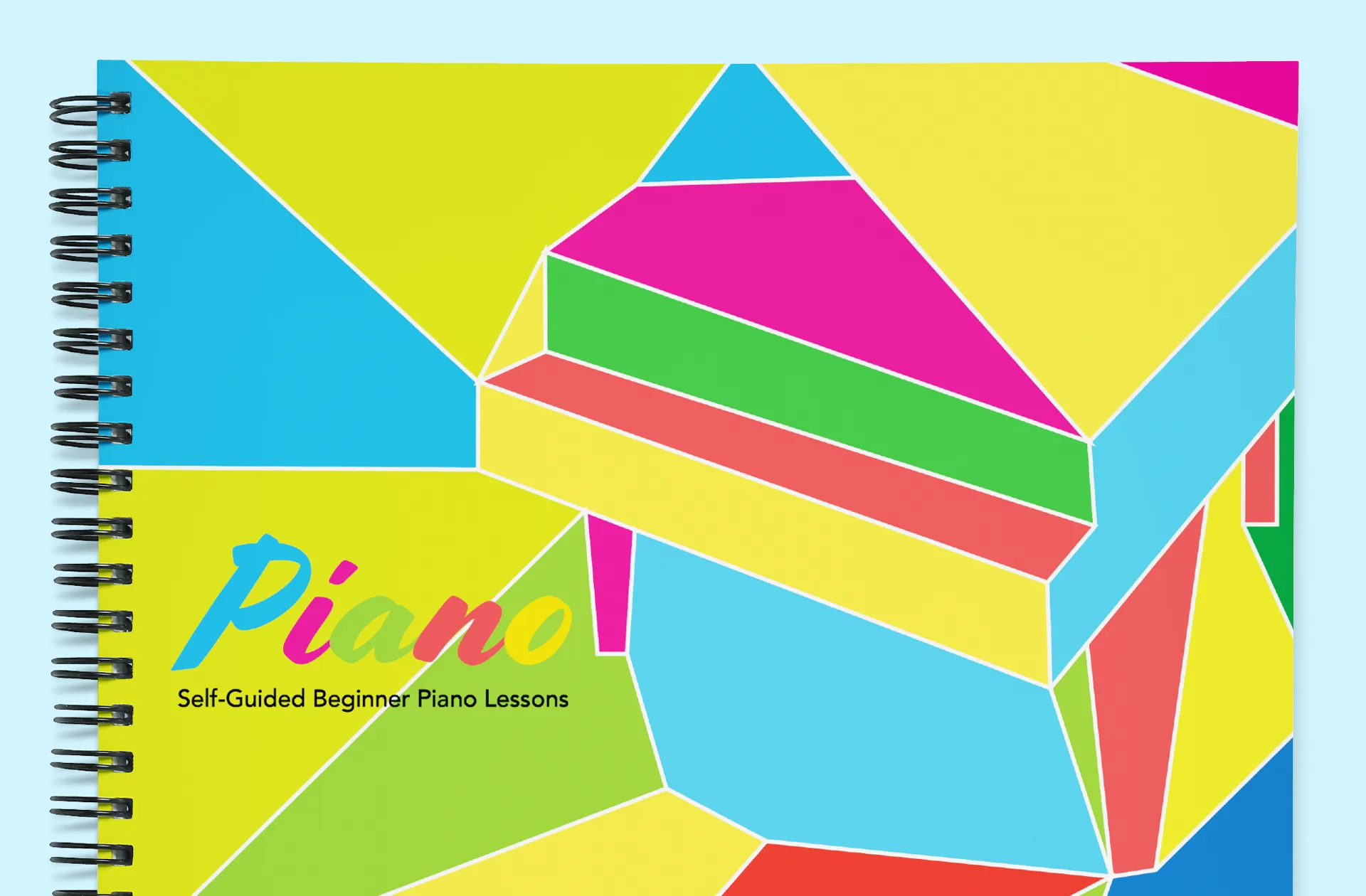 Piano: Self-guided Beginner Piano Lessons book cover