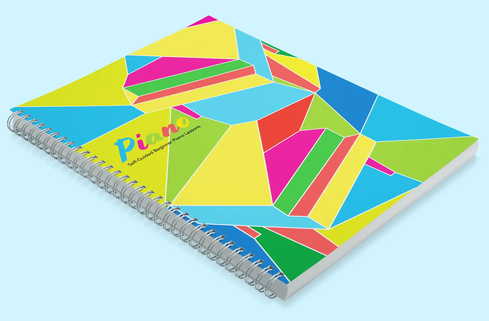 Piano: Self-guided Beginner Piano Lessons book cover