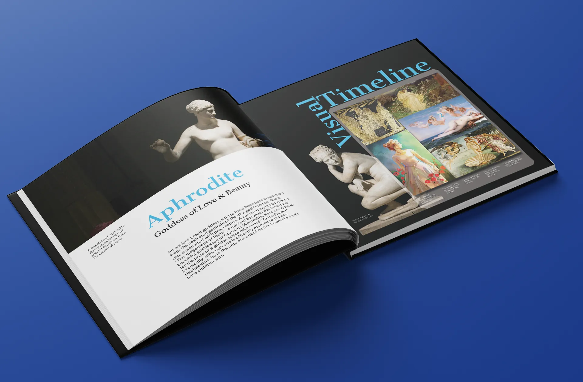 Divine Art: Greek Mythology in Game Design page spread