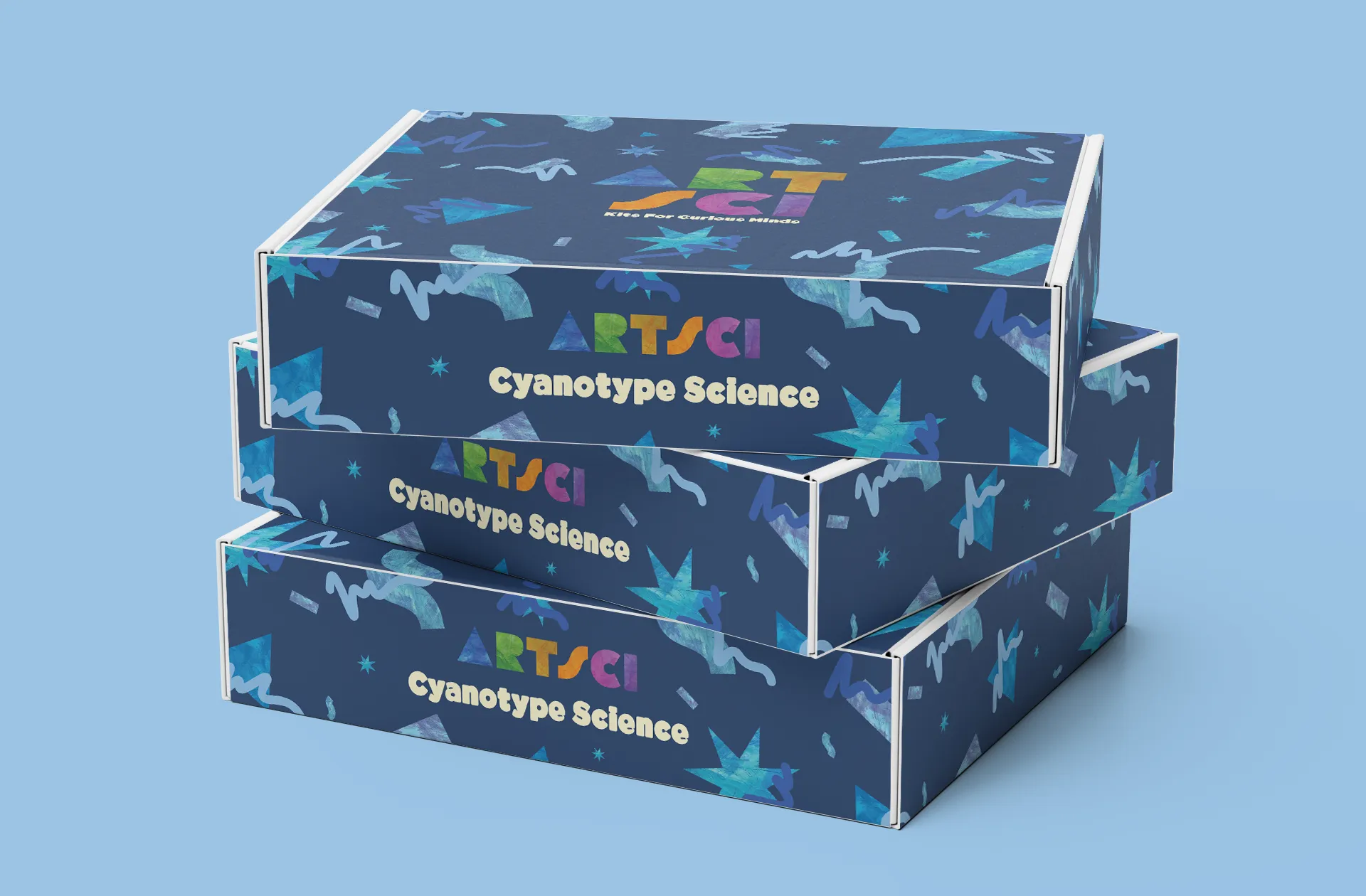 ArtSci cyanotype science box kit