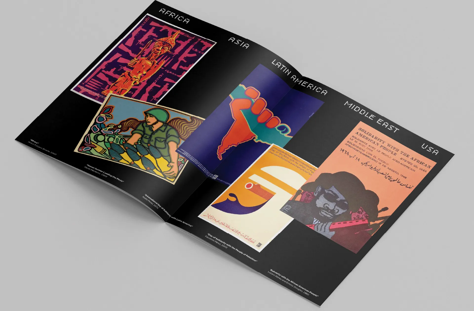 Solidarity By Design magazine spread