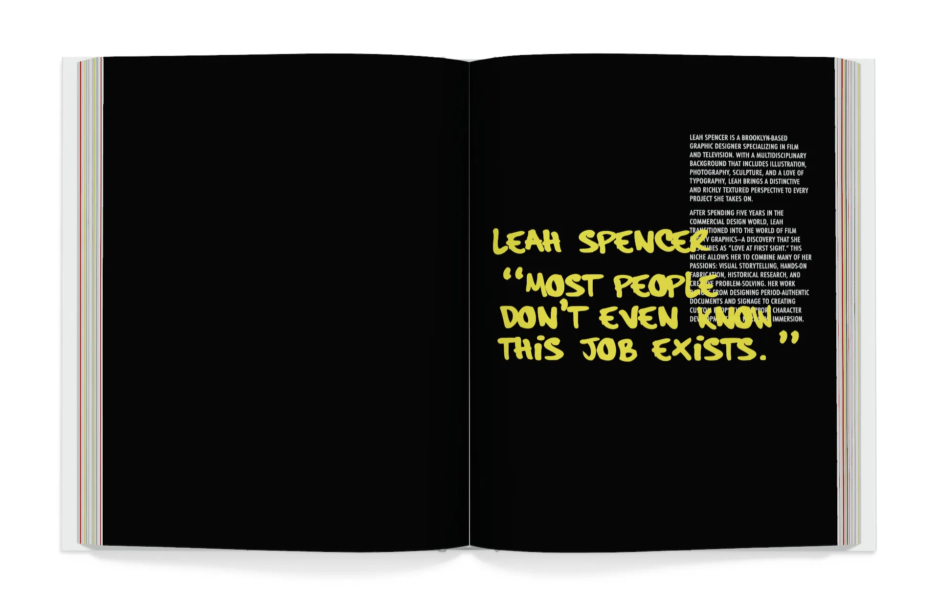 Graphic Content page spread