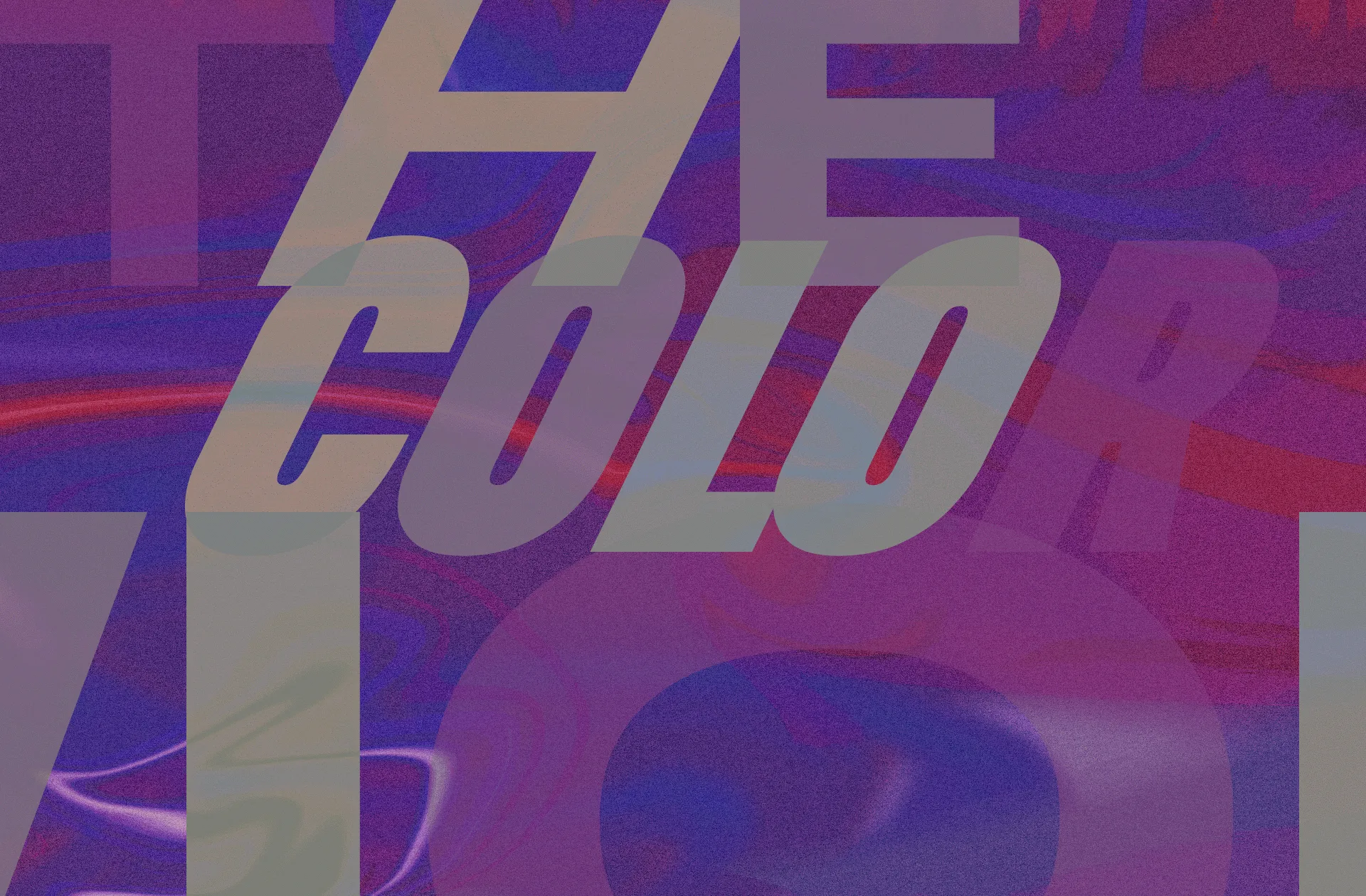 The Color "Violet" design