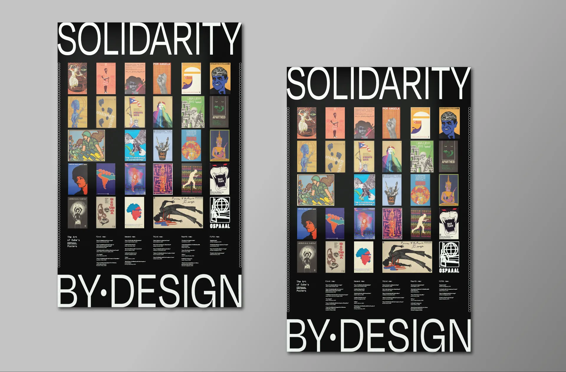 Solidarity By Design posters